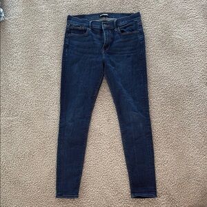 Express Blue Skinny Jeans with Sleek Fit